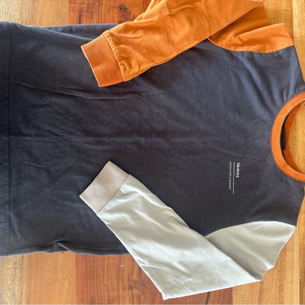 AMO Kids Short Sleeve Tee - Black and Orange